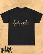 Minimal Music Vibe Cotton Tshirt Swiftsoul 