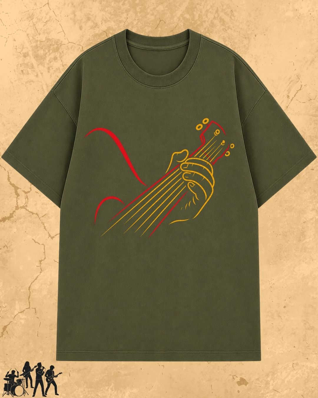 Minimal Music Vibe Cotton Tshirt Swiftsoul 