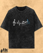 Minimal Music Vibe Cotton Tshirt Swiftsoul 