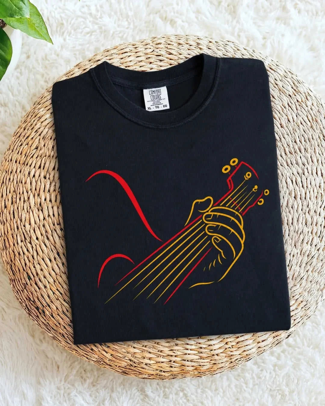 Minimal Music Vibe Cotton Tshirt Swiftsoul