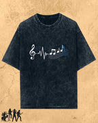 Minimal Music Vibe Cotton Tshirt Swiftsoul 