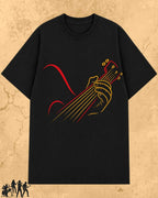 Minimal Music Vibe Cotton Tshirt Swiftsoul 
