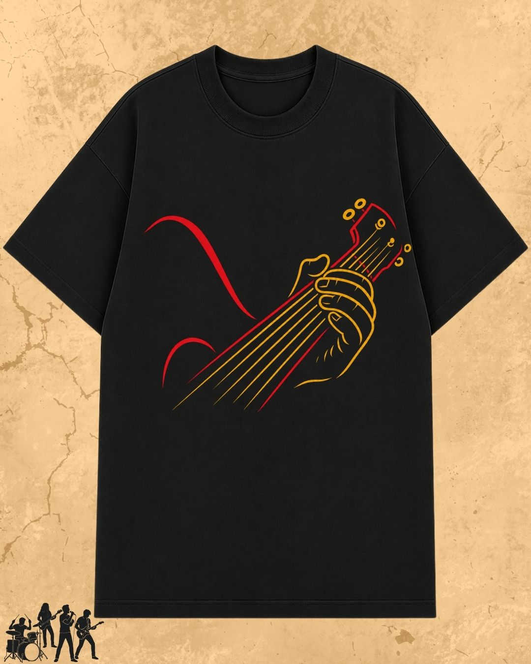 Minimal Music Vibe Cotton Tshirt Swiftsoul 