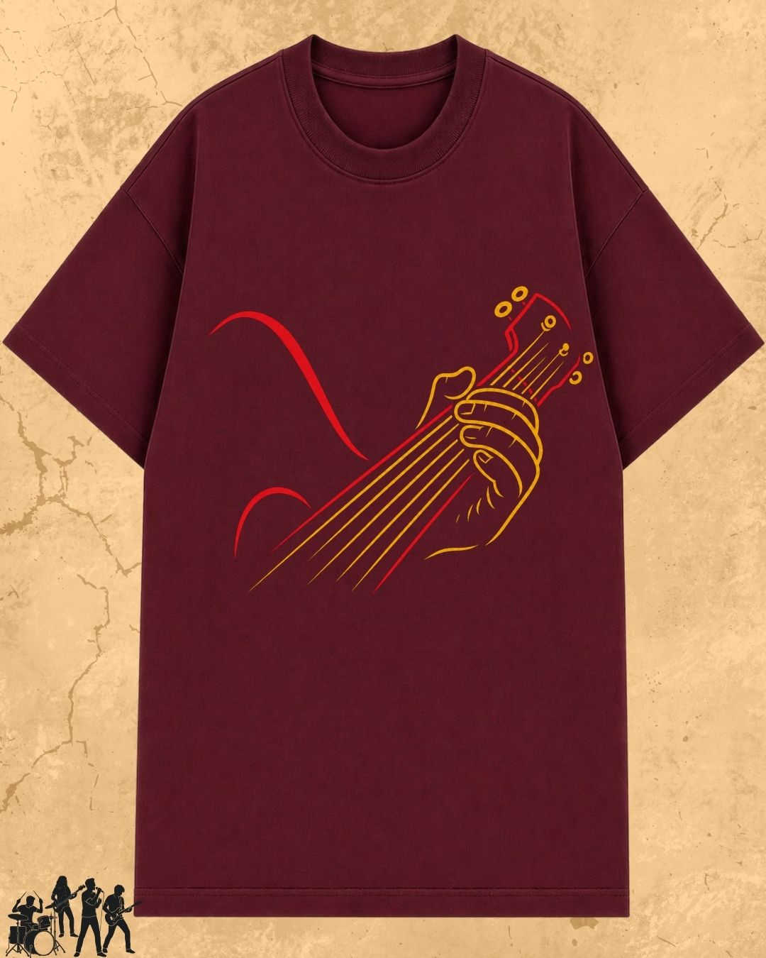 Minimal Music Vibe Cotton Tshirt Swiftsoul 