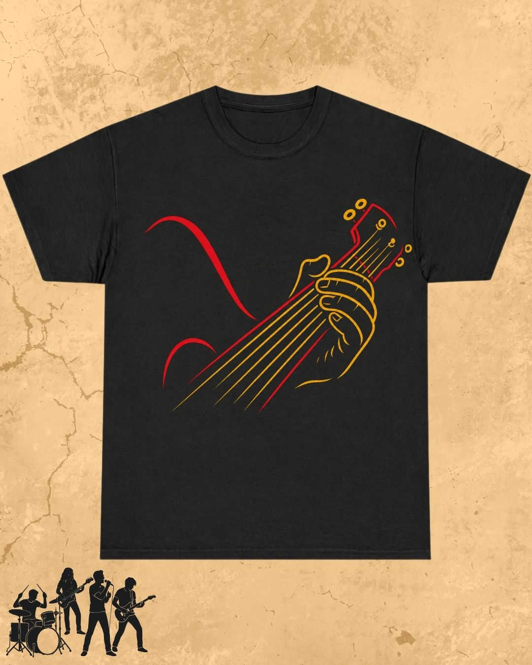 Minimal Music Vibe Cotton Tshirt Swiftsoul 