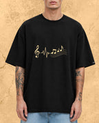 Minimal Music Vibe Cotton Tshirt Swiftsoul 