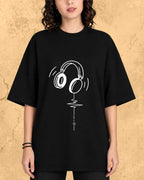 Minimal Music Vibe Cotton Tshirt Swiftsoul 