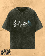 Minimal Music Vibe Cotton Tshirt Swiftsoul 