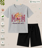 Mom - Dad Caring Kid Co-ord Set Swiftsoul