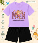 Mom - Dad Caring Kid Co-ord Set Swiftsoul