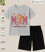 Mom - Dad Caring Kid Co-ord Set Swiftsoul