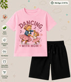 Mom - Dad Comforting Kid Co-ord Set Swiftsoul