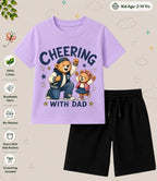Mom - Dad Comforting Kid Co-ord Set Swiftsoul