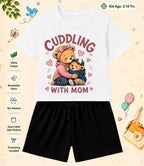 Mom - Dad Comforting Kid Co-ord Set Swiftsoul