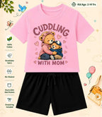 Mom - Dad Comforting Kid Co-ord Set Swiftsoul
