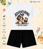 Mom - Dad Comforting Kid Co-ord Set Swiftsoul