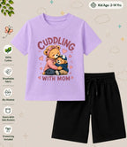Mom - Dad Comforting Kid Co-ord Set Swiftsoul