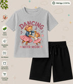 Mom - Dad Comforting Kid Co-ord Set Swiftsoul