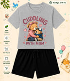 Mom - Dad Comforting Kid Co-ord Set Swiftsoul