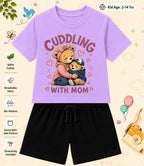 Mom - Dad Comforting Kid Co-ord Set Swiftsoul