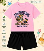 Mom - Dad Comforting Kid Co-ord Set Swiftsoul