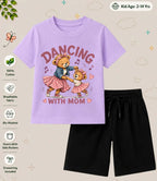 Mom - Dad Comforting Kid Co-ord Set Swiftsoul