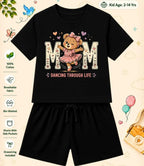 Mom - Dad Devoted Kid Co-ord Set Swiftsoul