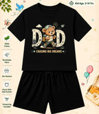 Mom - Dad Devoted Kid Co-ord Set Swiftsoul