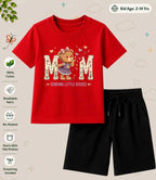 Mom - Dad Devoted Kid Co-ord Set Swiftsoul