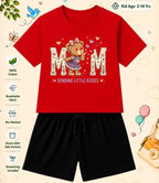 Mom - Dad Devoted Kid Co-ord Set Swiftsoul