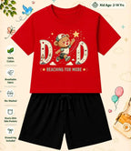 Mom - Dad Devoted Kid Co-ord Set Swiftsoul