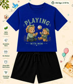 Mom - Dad Encouraging Kid Co-ord Set Swiftsoul