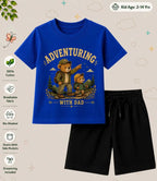 Mom - Dad Encouraging Kid Co-ord Set Swiftsoul