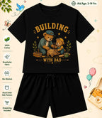 Mom - Dad Encouraging Kid Co-ord Set Swiftsoul