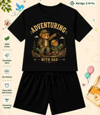 Mom - Dad Encouraging Kid Co-ord Set Swiftsoul