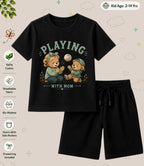 Mom - Dad Encouraging Kid Co-ord Set Swiftsoul