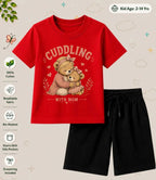 Mom - Dad Encouraging Kid Co-ord Set Swiftsoul