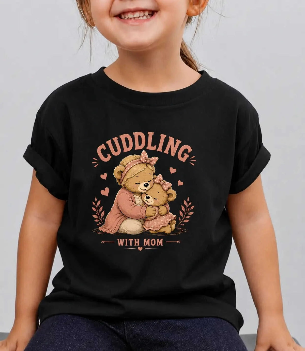 Mom & Dad's Little Champ Kid Cotton Tee Swiftsoul