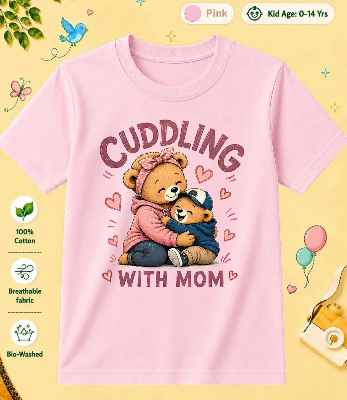 Mom & Dad's Pride & Joy Cotton Tee Swiftsoul
