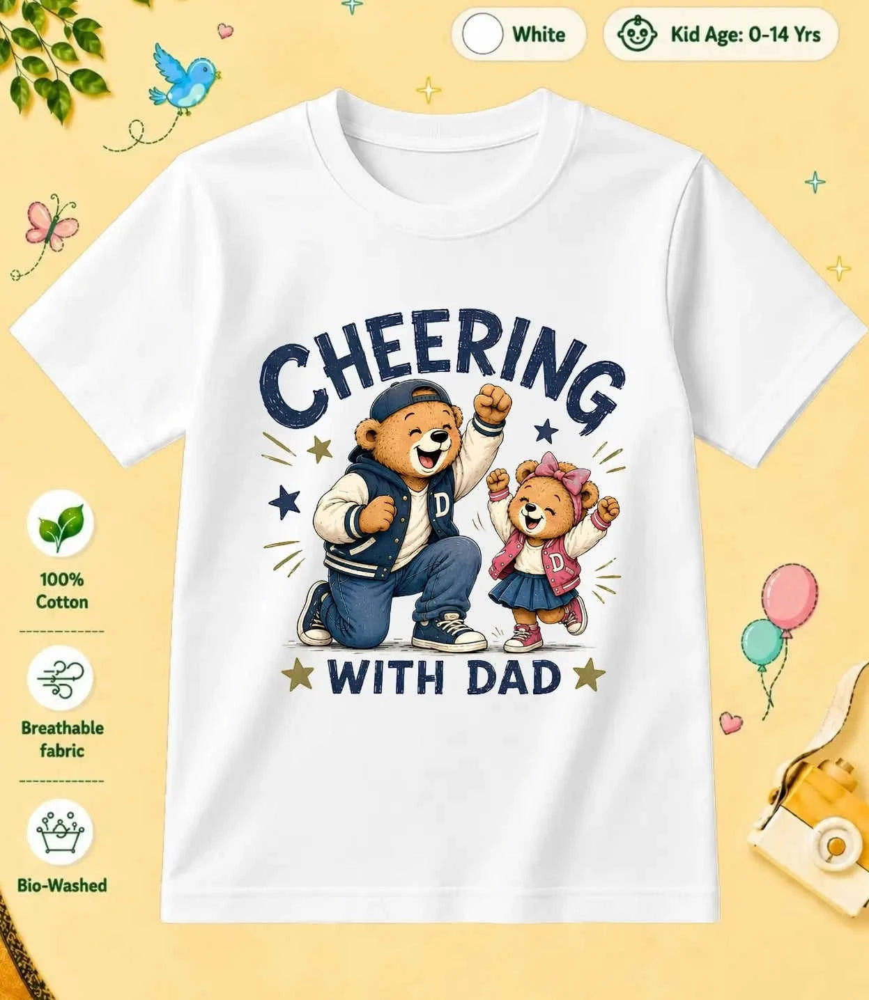 Mom & Dad's Pride & Joy Cotton Tee Swiftsoul