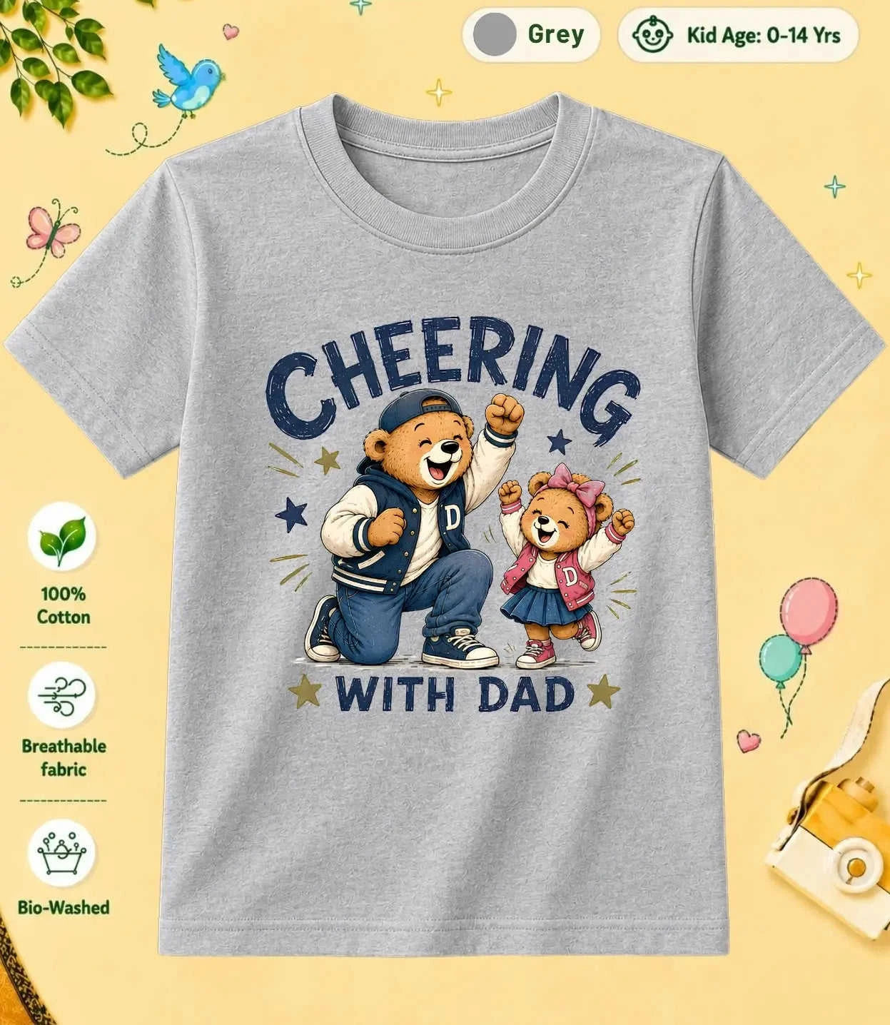Mom & Dad's Pride & Joy Cotton Tee Swiftsoul