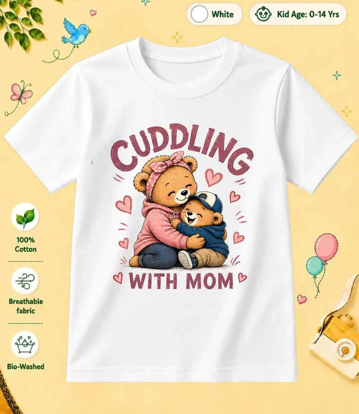 Mom & Dad's Pride & Joy Cotton Tee Swiftsoul