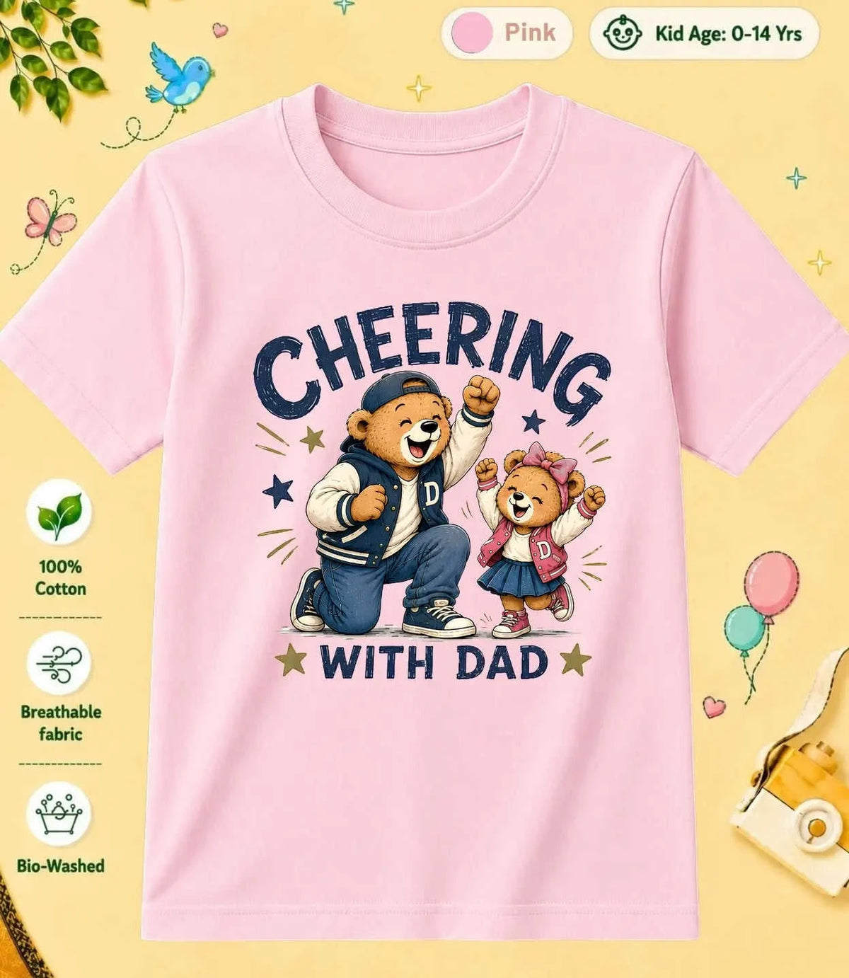 Mom & Dad's Pride & Joy Cotton Tee Swiftsoul