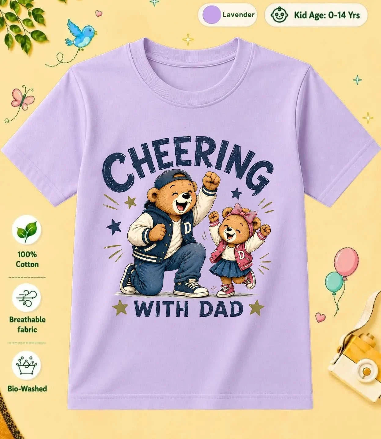 Mom & Dad's Pride & Joy Cotton Tee Swiftsoul