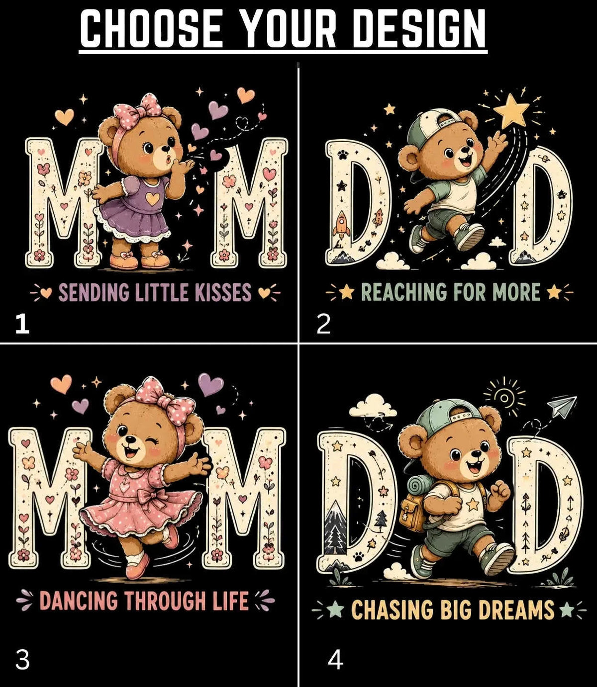Mom & Dad's Sunshine Kid Cotton Tee Swiftsoul