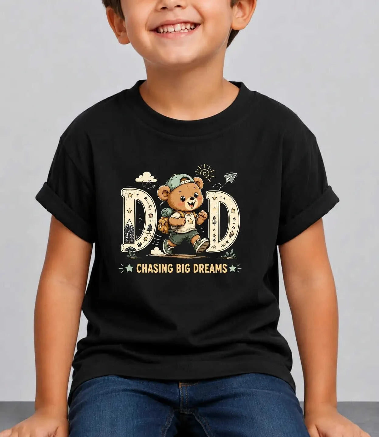 Mom & Dad's Sunshine Kid Cotton Tee Swiftsoul