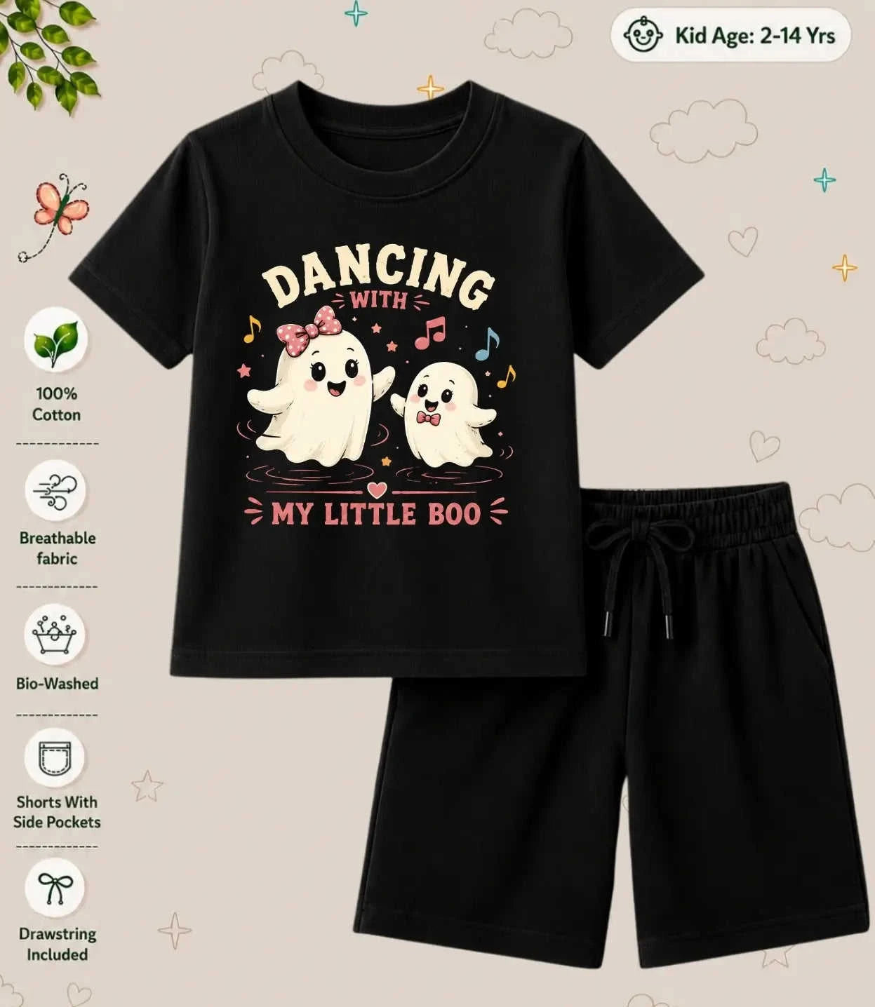 Mom - Dad Supportive Kid Co-ord Set Swiftsoul