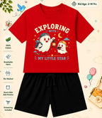 Mom - Dad Supportive Kid Co-ord Set Swiftsoul