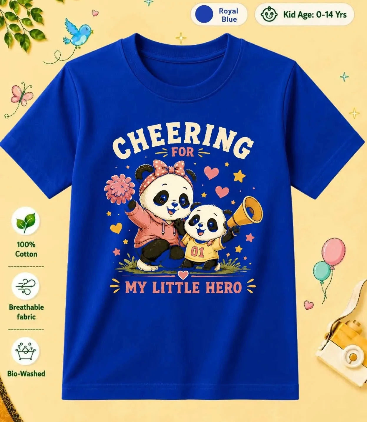 MOM - DAD World Kid Cotton Tee Swiftsoul