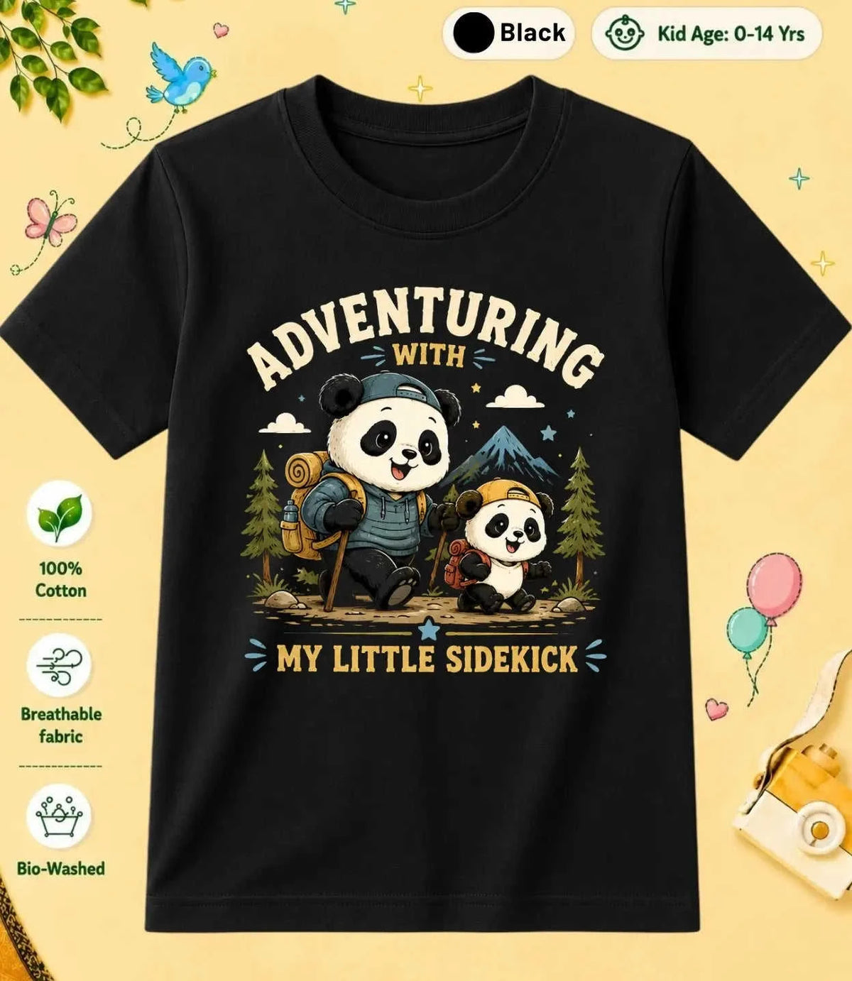 MOM - DAD World Kid Cotton Tee Swiftsoul